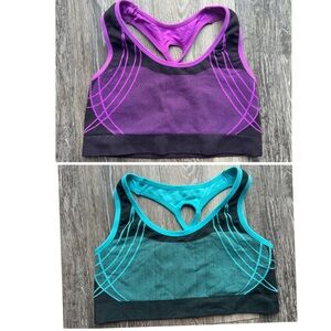 (2) Women’s Raceback Sports Bra Bundle